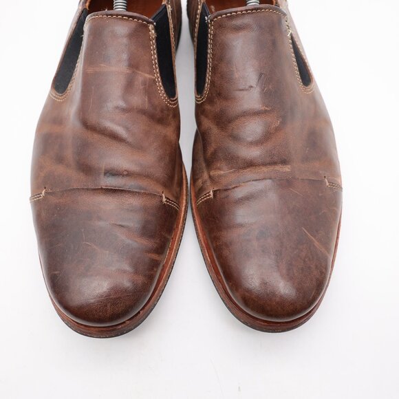 Timberland Boot Co Wodehouse Distressed Brown Leather Men's Size 11 Slip On - Picture 10 of 10